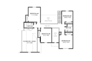 European Style House Plan - 5 Beds 3.5 Baths 2526 Sq/Ft Plan #424-333 