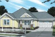 Traditional Style House Plan - 3 Beds 2 Baths 1271 Sq/Ft Plan #20-1890 