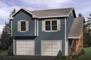 Traditional Style House Plan - 1 Beds 1 Baths 701 Sq/Ft Plan #22-461 
