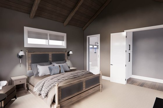 Interior - Master Bedroom 1 for Farmhouse House Plan #51-1220 - 5 bed, 4.5 bath