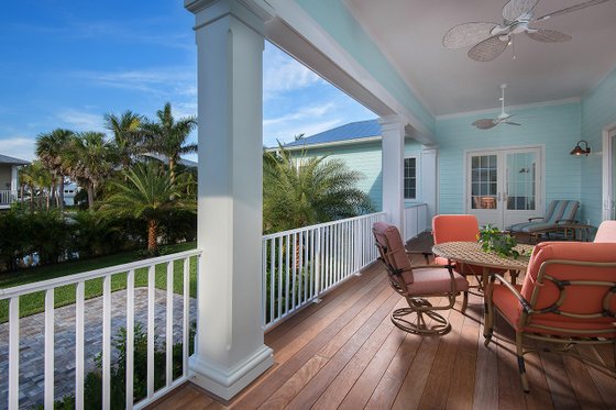 Exterior - Covered Porch for Cottage House Plan #938-87 - 4 bed, 3 bath