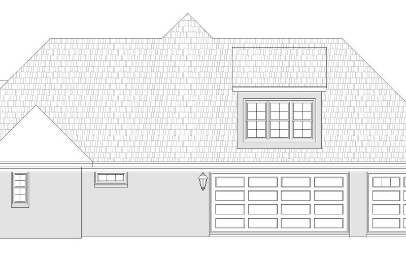 House Blueprint - Exterior - Other Elevation for Country House Plan #932-64 - 3 bed, 2.5 bath