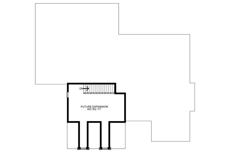 Dream House Plan - Optional Bonus Level