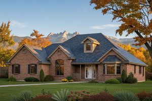 Traditional Exterior - Front Elevation Plan #102-101