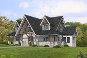 Craftsman Style House Plan - 3 Beds 2.5 Baths 2613 Sq/Ft Plan #117-938 