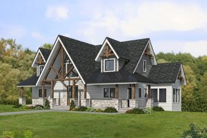 Craftsman Exterior - Front Elevation Plan #117-938