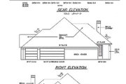 Traditional Style House Plan - 3 Beds 2 Baths 1996 Sq/Ft Plan #65-397 
