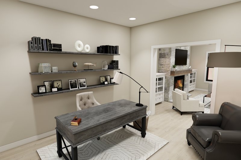 House Blueprint - Interior - Other 2 for Bungalow House Plan #51-1375 - 4 bed, 3.5 bath