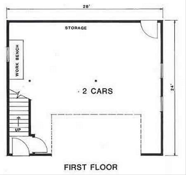 Country Floor Plan - Main Floor Plan #116-229