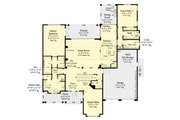 Country Style House Plan - 4 Beds 4.5 Baths 3643 Sq/Ft Plan #930-469 