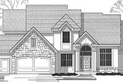 Traditional Style House Plan - 4 Beds 3.5 Baths 3069 Sq/Ft Plan #67-423 