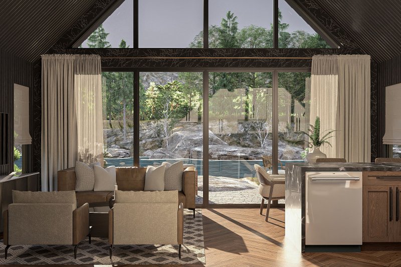House Design - Interior - Other for Modern House Plan #455-428 - 1 bed, 1 bath