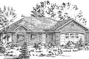Traditional Style House Plan - 3 Beds 2 Baths 1589 Sq/Ft Plan #18-3105 