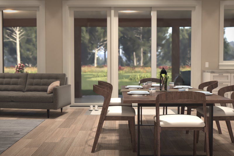 Home Plan - Interior - Dining Room for Ranch House Plan #1086-13 - 3 bed, 2.5 bath