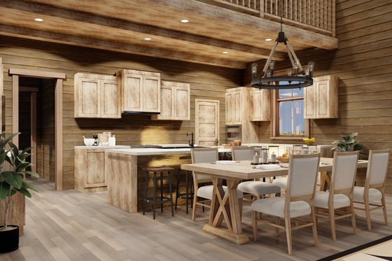 Interior - Kitchen 4 for Farmhouse House Plan #923-340 - 4 bed, 4.5 bath