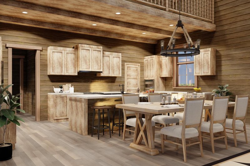 Dream House Plan - Interior - Kitchen 4 for Farmhouse House Plan #923-340 - 4 bed, 4.5 bath