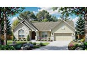 Ranch Style House Plan - 3 Beds 2 Baths 1645 Sq/Ft Plan #58-181 