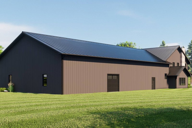 Home Plan - Exterior - Rear Elevation for Country House Plan #1064-270 - 4 bed, 3.5 bath