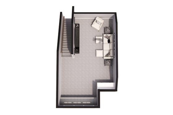 Floor Plan - Upper Floor 1 for Farmhouse House Plan #51-1246 - 3 bed, 2 bath