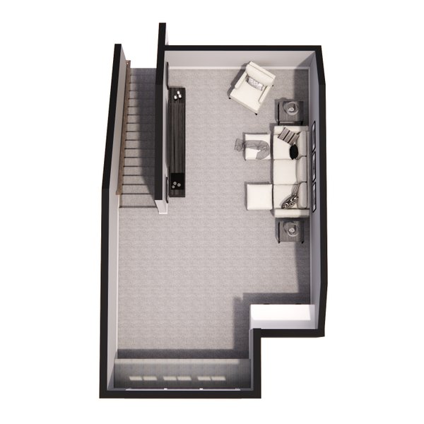 Farmhouse Floor Plan - Upper Floor Plan #51-1246