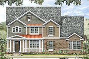 Traditional Style House Plan - 5 Beds 4 Baths 4302 Sq/Ft Plan #424-182 