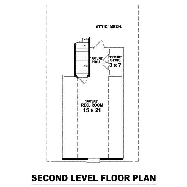 Colonial Floor Plan - Other Floor Plan #81-1560