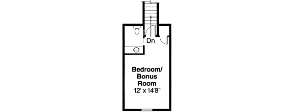 Craftsman Floor Plan - Upper Floor Plan #124-532
