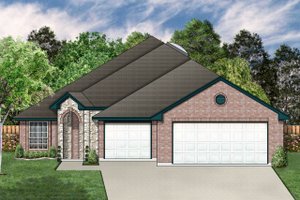 Traditional Exterior - Front Elevation Plan #84-368