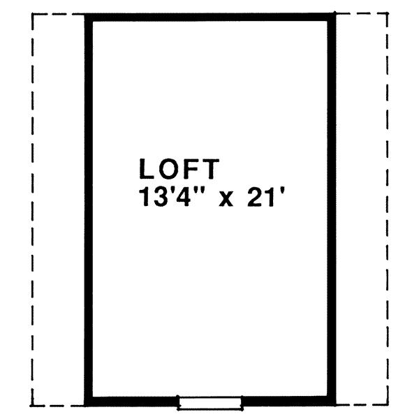 House Plan Design - Traditional Floor Plan - Upper Floor Plan #47-494