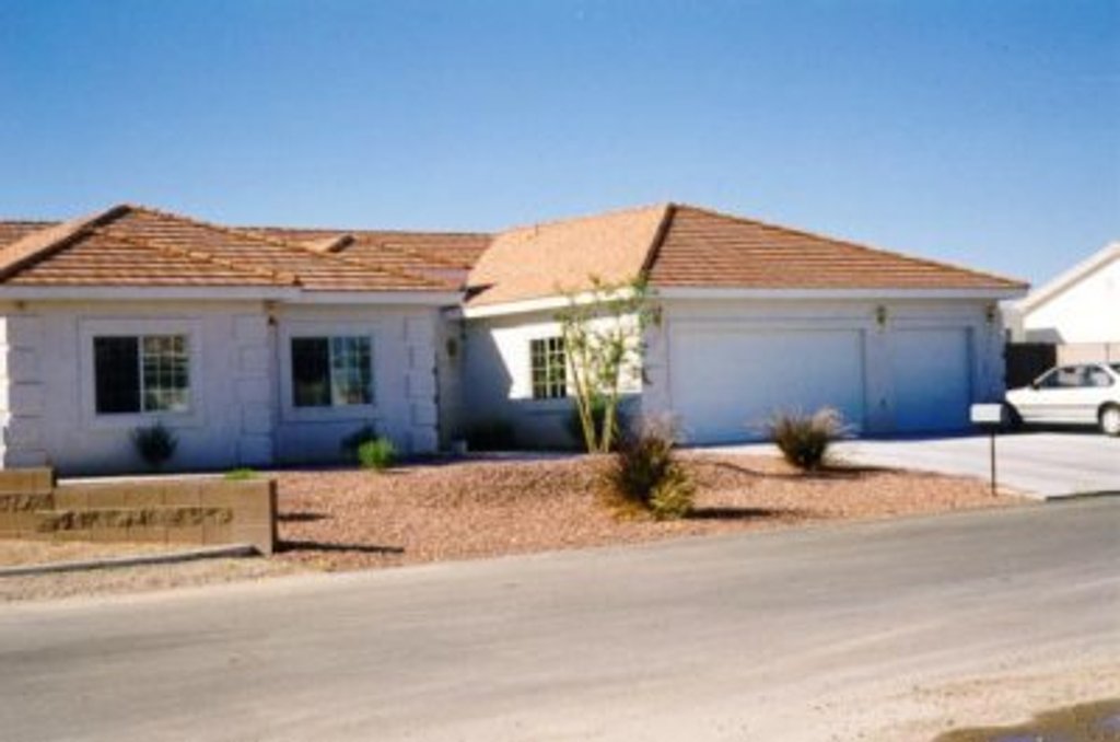 Exterior - Front Elevation 2 for Mediterranean House Plan #1-513 - 4 bed, 2.5 bath