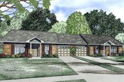 Traditional Style House Plan - 2 Beds 1 Baths 852 Sq/Ft Plan #17-2405 