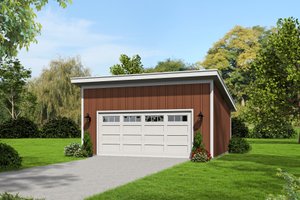 Contemporary Exterior - Front Elevation Plan #932-224