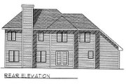 Traditional Style House Plan - 4 Beds 2.5 Baths 2451 Sq/Ft Plan #70-392 