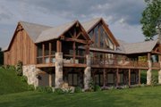 Ranch Style House Plan - 3 Beds 3.5 Baths 3415 Sq/Ft Plan #923-88 Exterior 