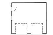 Traditional Style House Plan - 0 Beds 0 Baths 528 Sq/Ft Plan #47-499 