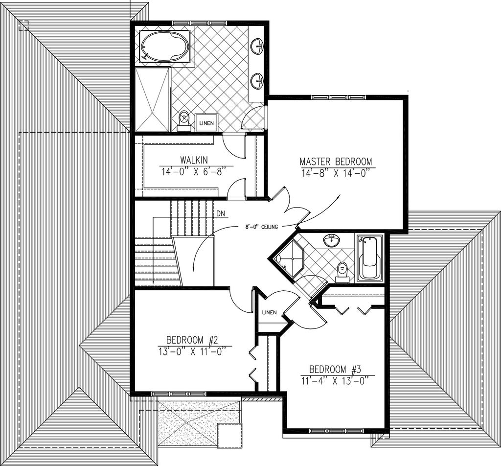 Modern Style House  Plan  3 Beds 2 5 Baths 2410 Sq  Ft  Plan  