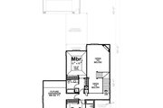 European Style House Plan - 3 Beds 3 Baths 1728 Sq/Ft Plan #20-1405 