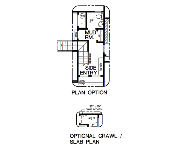 Colonial Floor Plan - Other Floor Plan #312-836
