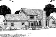 Country Style House Plan - 3 Beds 2.5 Baths 2044 Sq/Ft Plan #312-573 