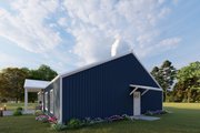 Barndominium Style House Plan - 4 Beds 3 Baths 2139 Sq/Ft Plan #1107-39 