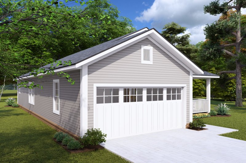 House Plan Design - Exterior - Other Elevation 2 for Cottage House Plan #513-2236 - 3 bed, 2 bath