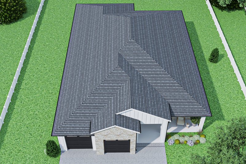 Architectural House Design - Exterior - Other Elevation 2 for Farmhouse House Plan #1112-9 - 3 bed, 3 bath