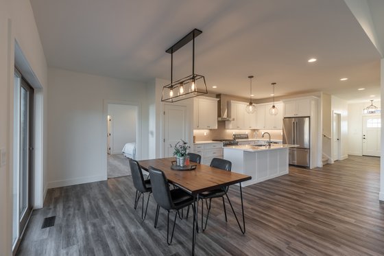 Interior - Dining Room for Craftsman House Plan #1070-52 - 3 bed, 2 bath