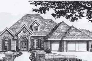 Traditional Exterior - Front Elevation Plan #310-934