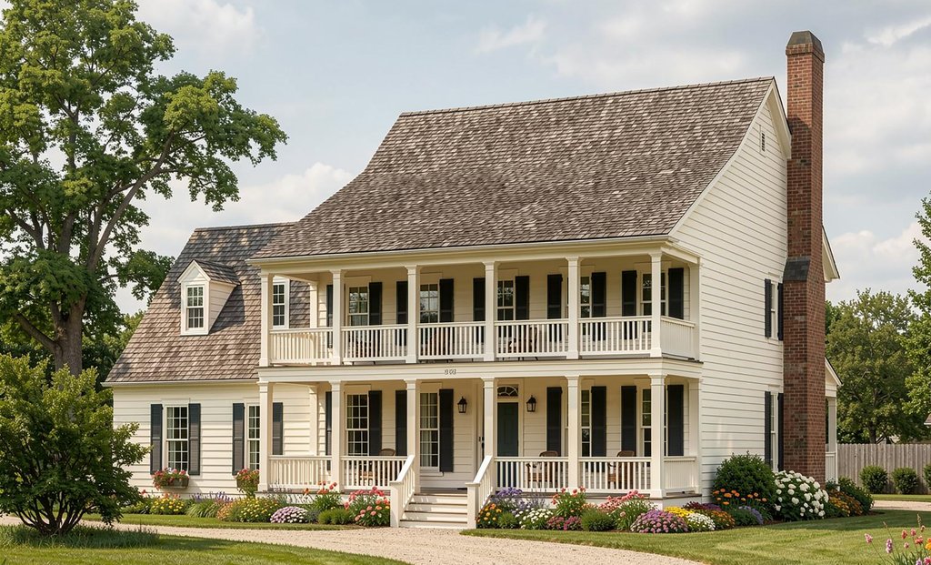 Photo 2 for Colonial House Plan #137-145 - 4 bed, 3 bath