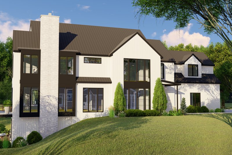 Home Plan - Exterior - Other Elevation 1 for European House Plan #1064-347 - 3 bed, 3.5 bath
