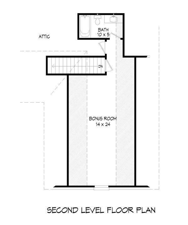 Home Plan - Contemporary Floor Plan - Upper Floor Plan #932-397