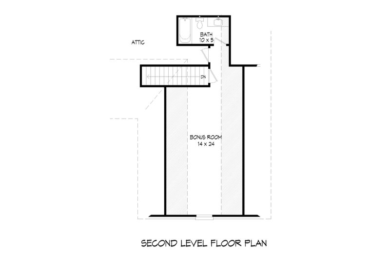 House Plan Design - Floor Plan - Upper Floor for Contemporary House Plan #932-397 - 3 bed, 3 bath