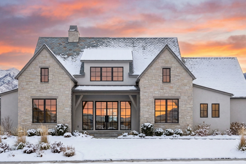 Dream House Plan - Exterior - Front Elevation 3 for European House Plan #1096-89 - 4 bed, 3 bath