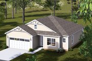 Cottage Style House Plan - 3 Beds 2 Baths 1280 Sq/Ft Plan #513-2312 